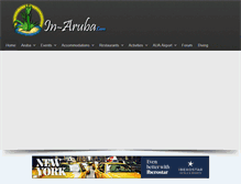 Tablet Screenshot of in-aruba.com